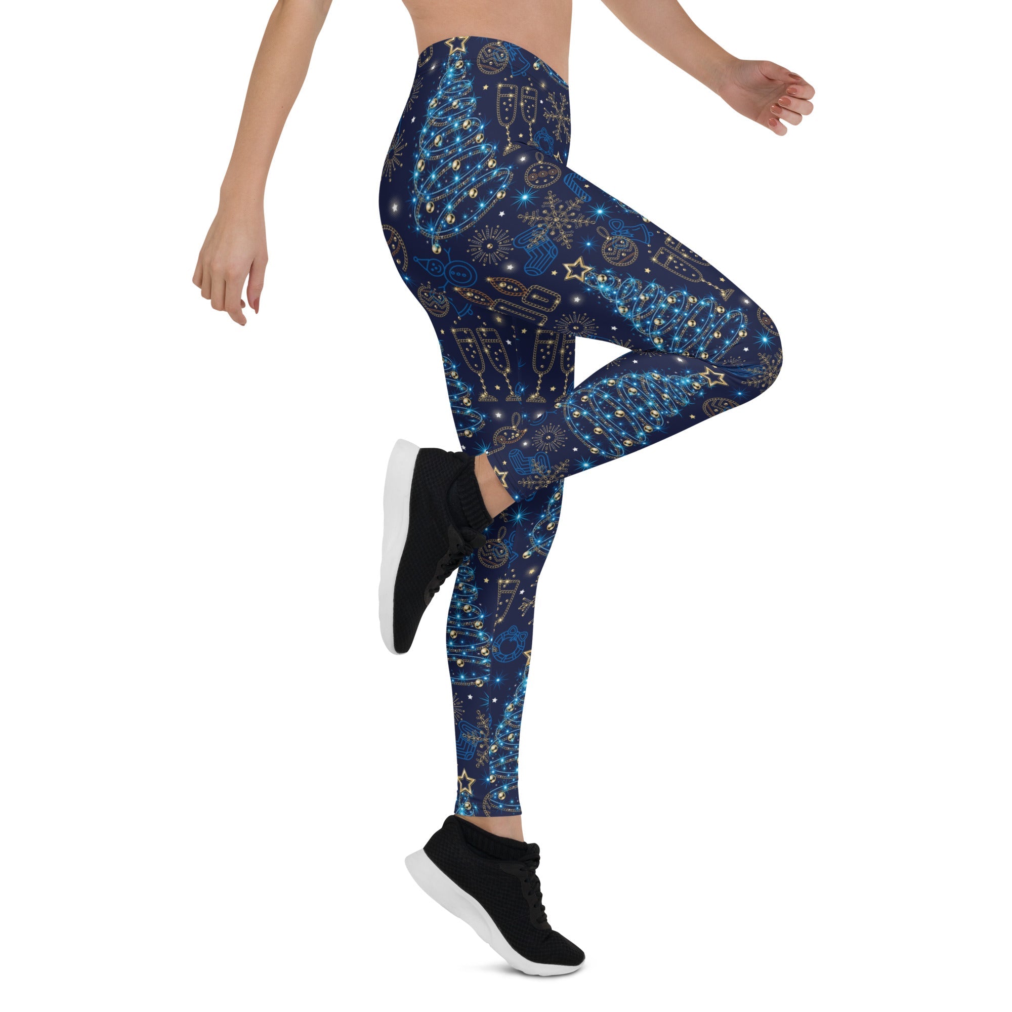 Twinkling Tinsel Dreams Leggings