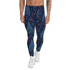 Twinkling Tinsel Dreams Men's Leggings