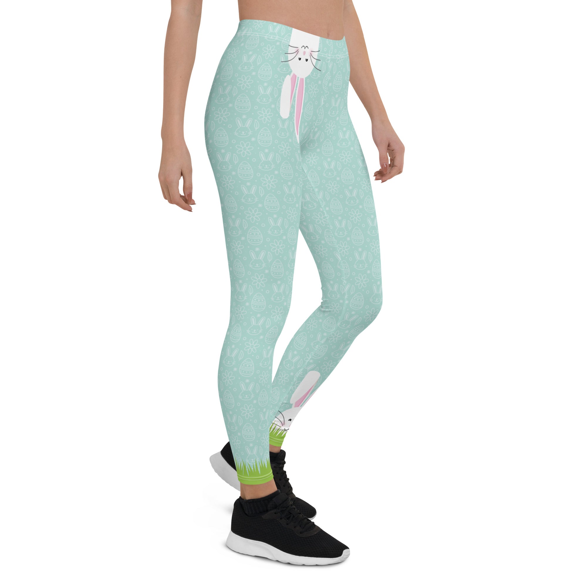 Two Bunnies Easter Leggings