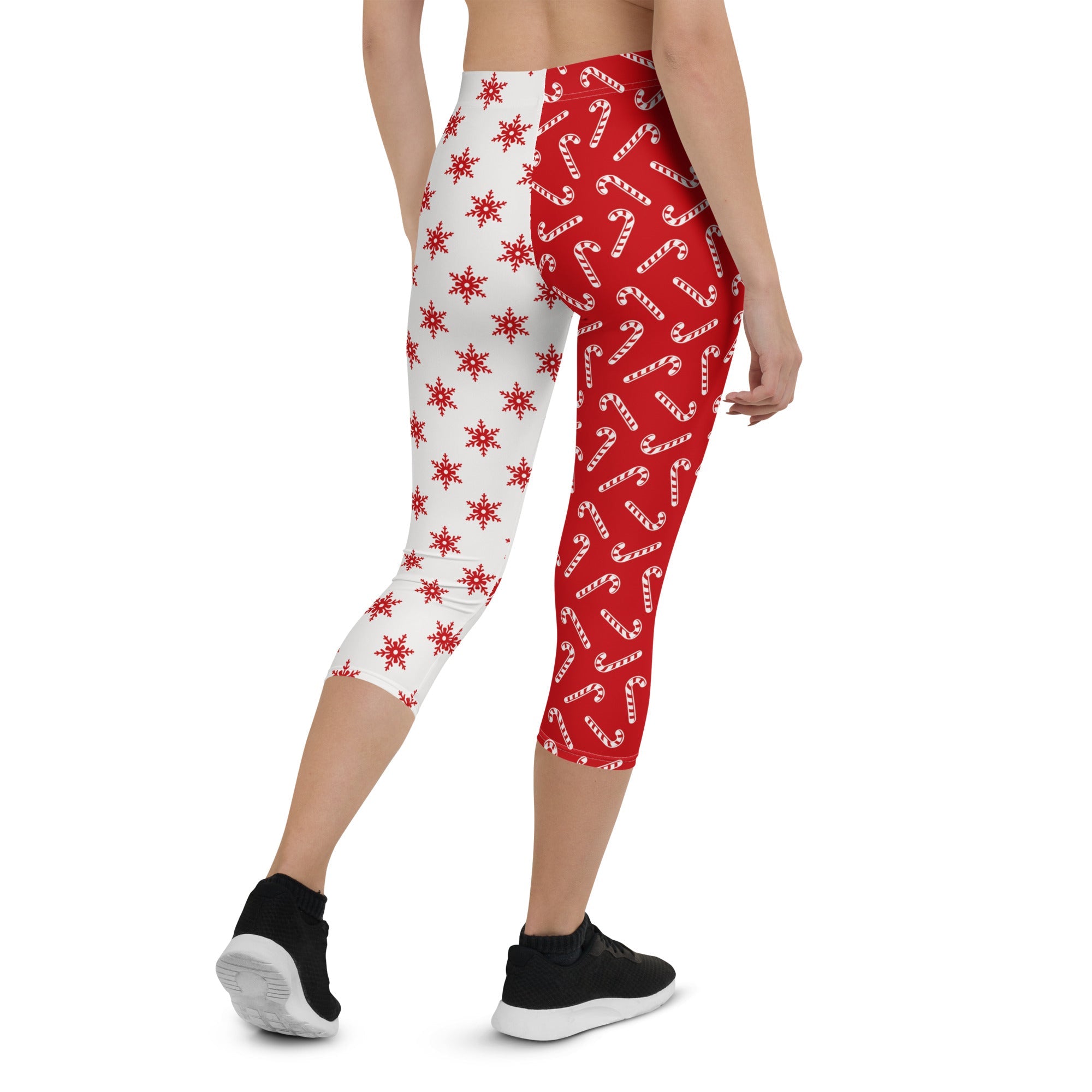 Two Patterned Christmas Capris