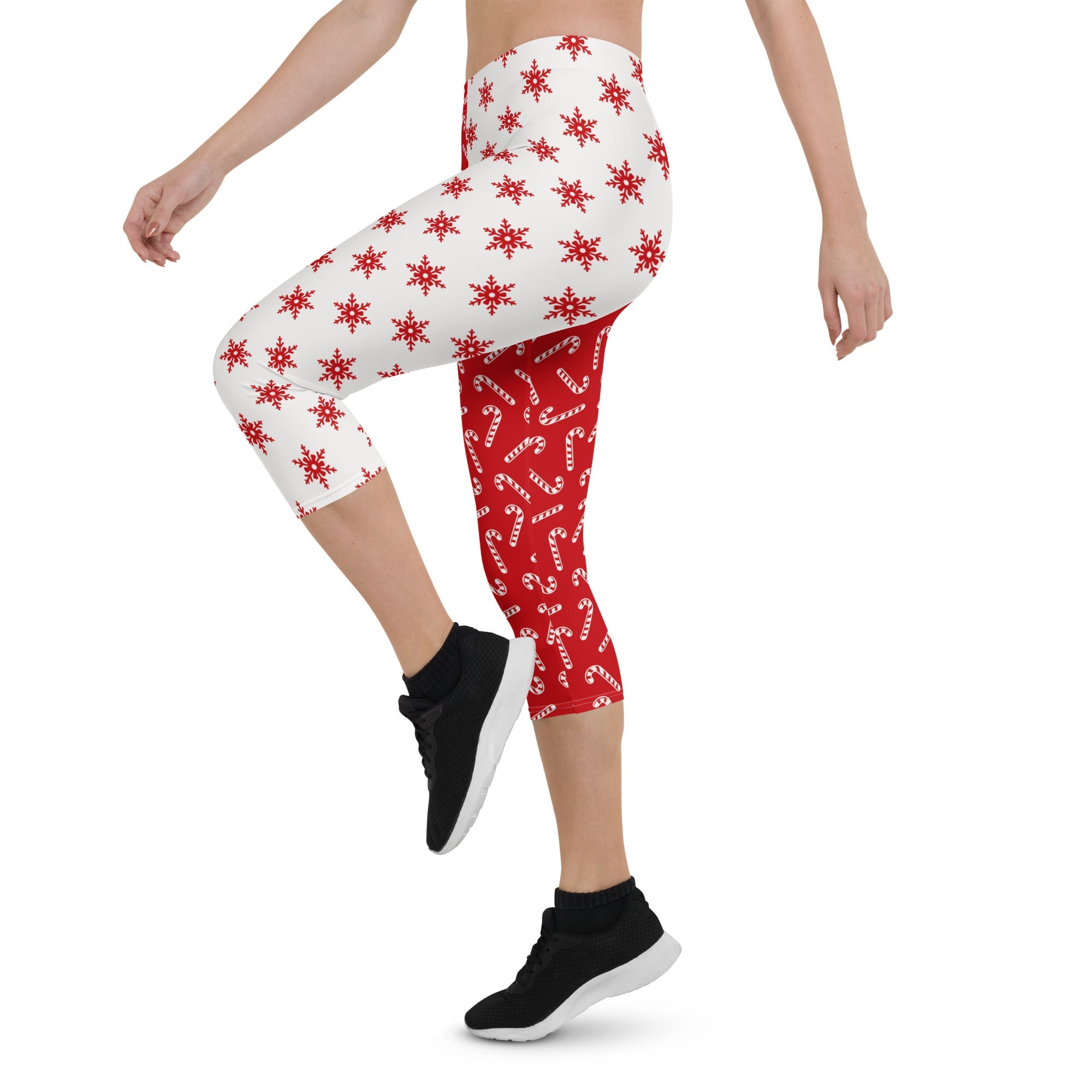 Two Patterned Christmas Capris