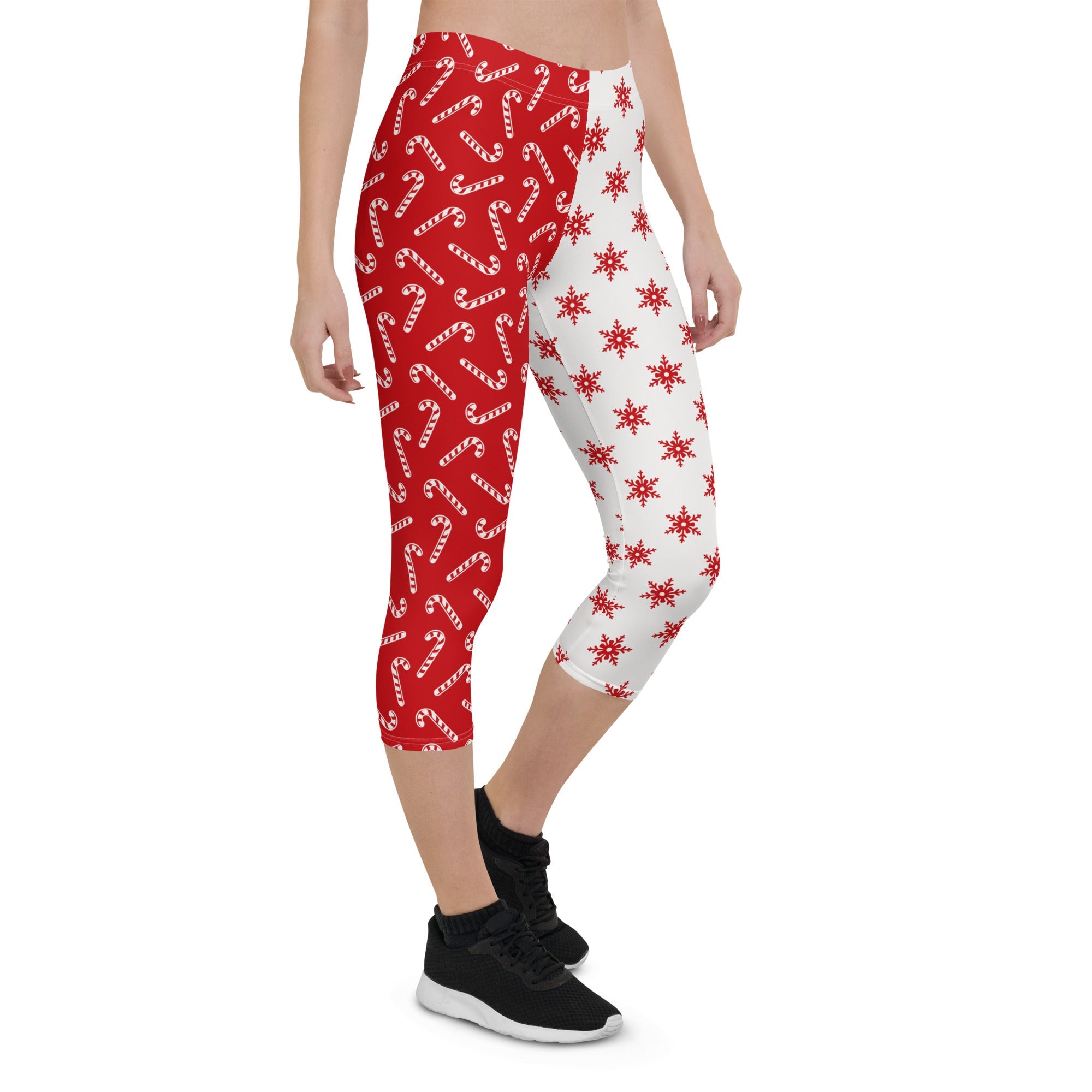 Two Patterned Christmas Capris