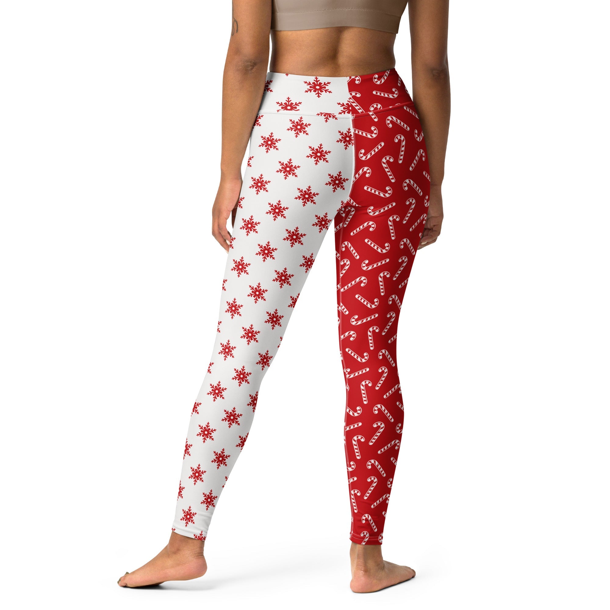 Two Patterned Christmas Yoga Leggings