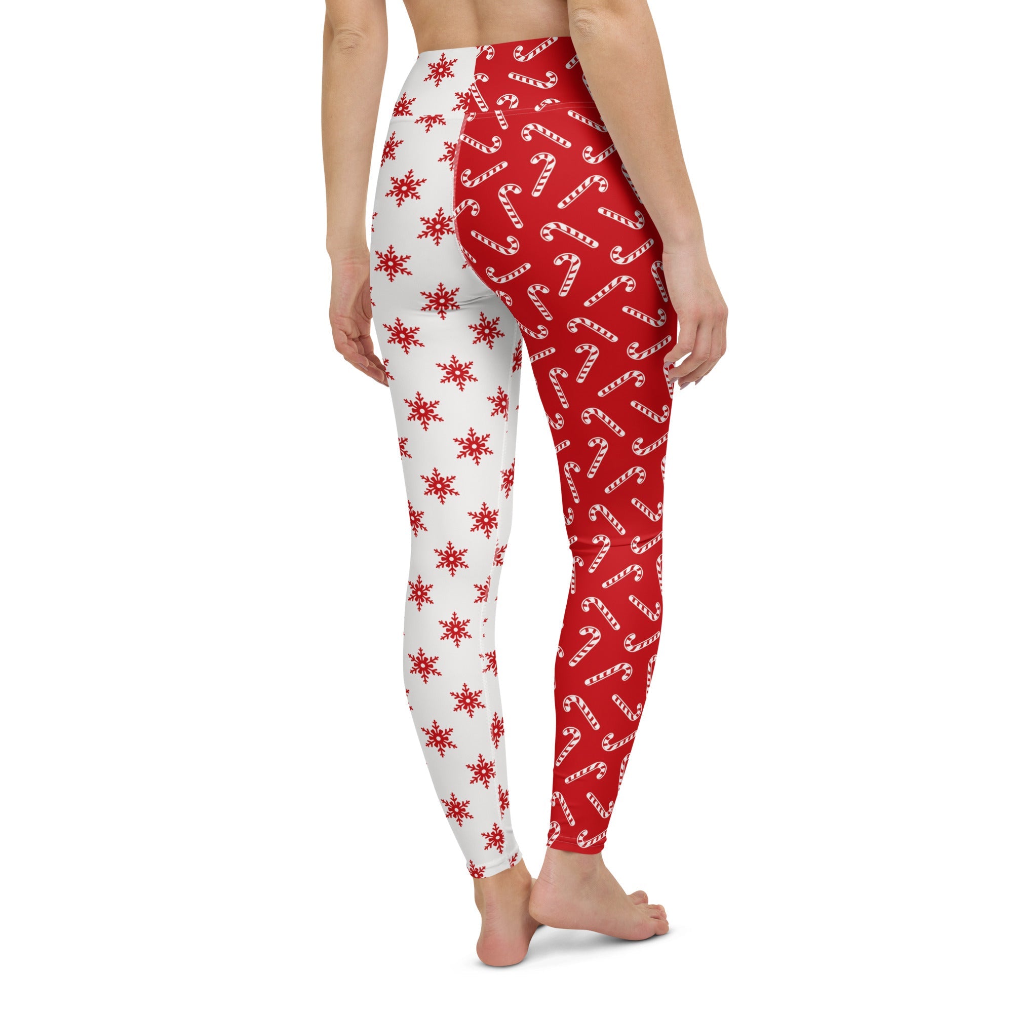 Two Patterned Christmas Yoga Leggings