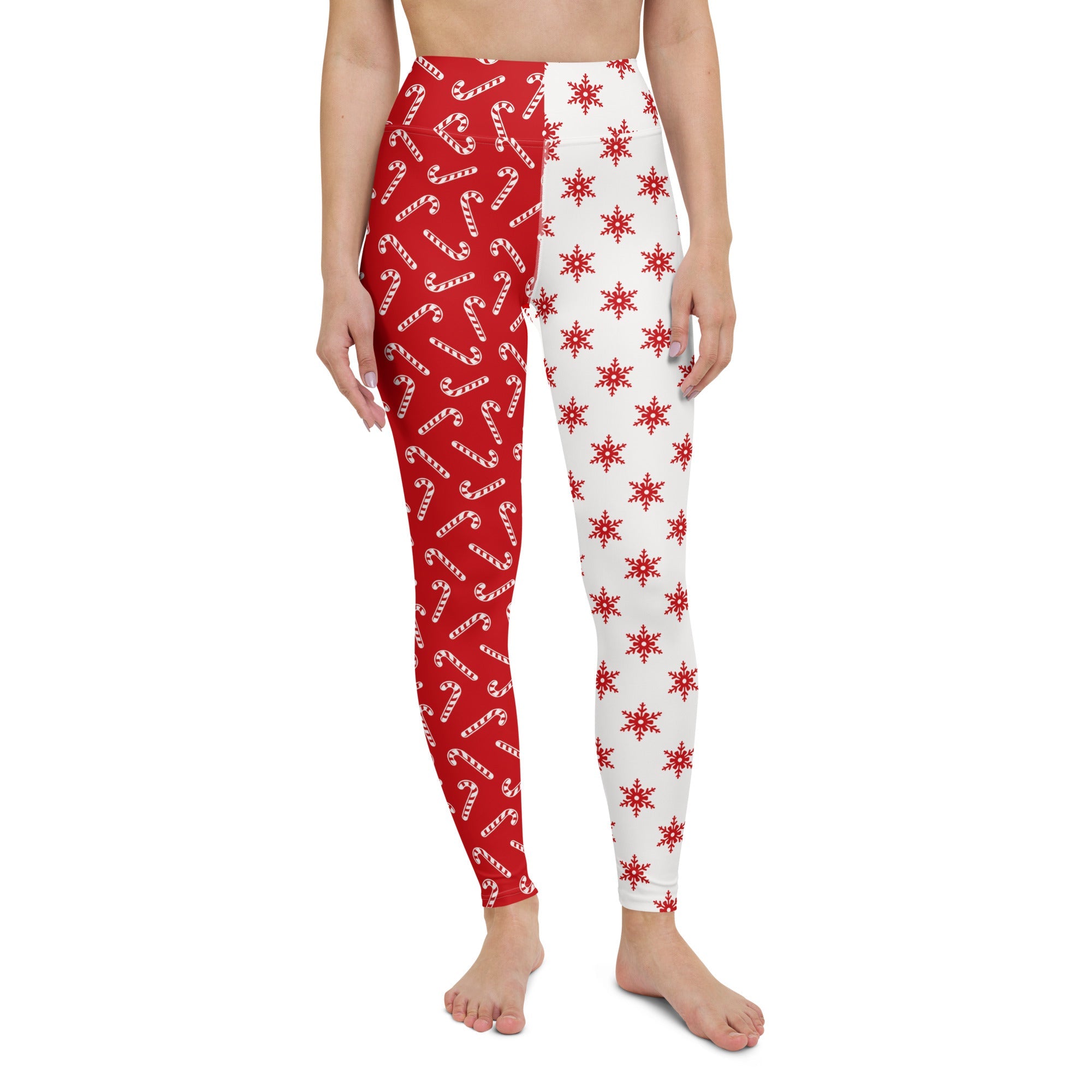 Two Patterned Christmas Yoga Leggings