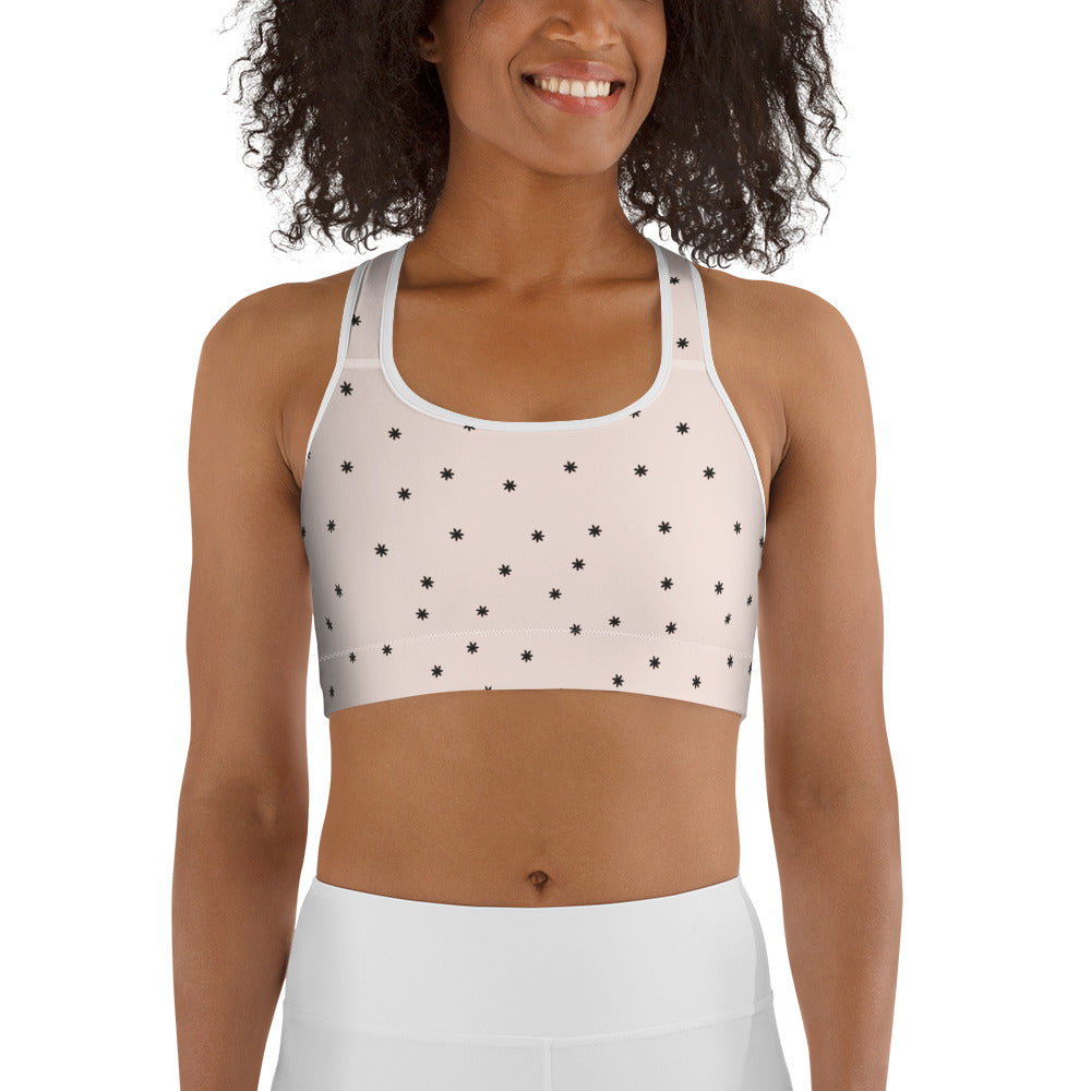 Two-Patterned Easter Sports Bra