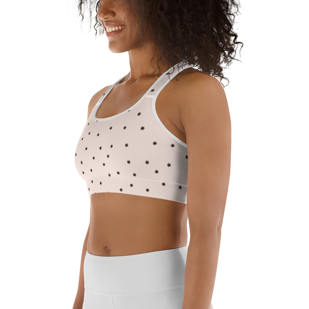 Two-Patterned Easter Sports Bra