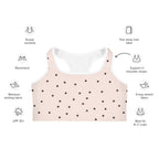 Two-Patterned Easter Sports Bra
