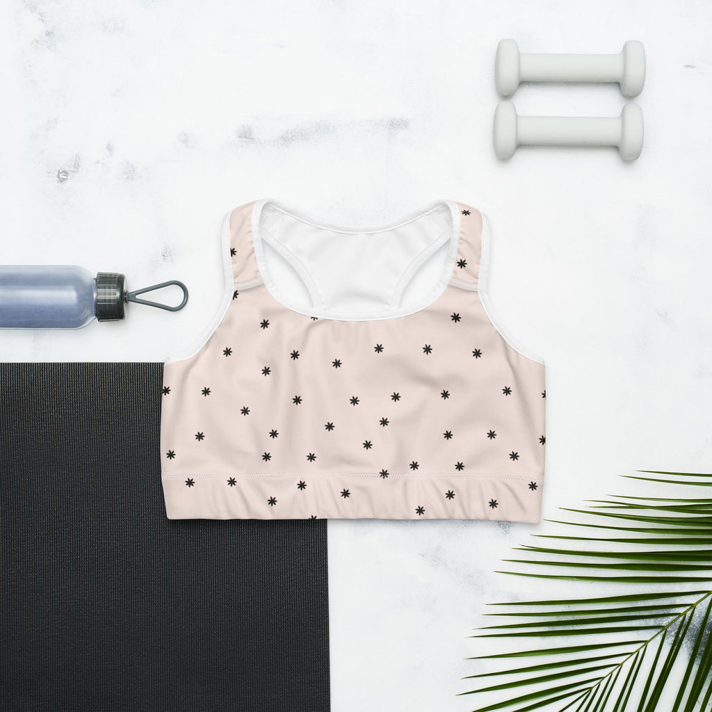 Two-Patterned Easter Sports Bra