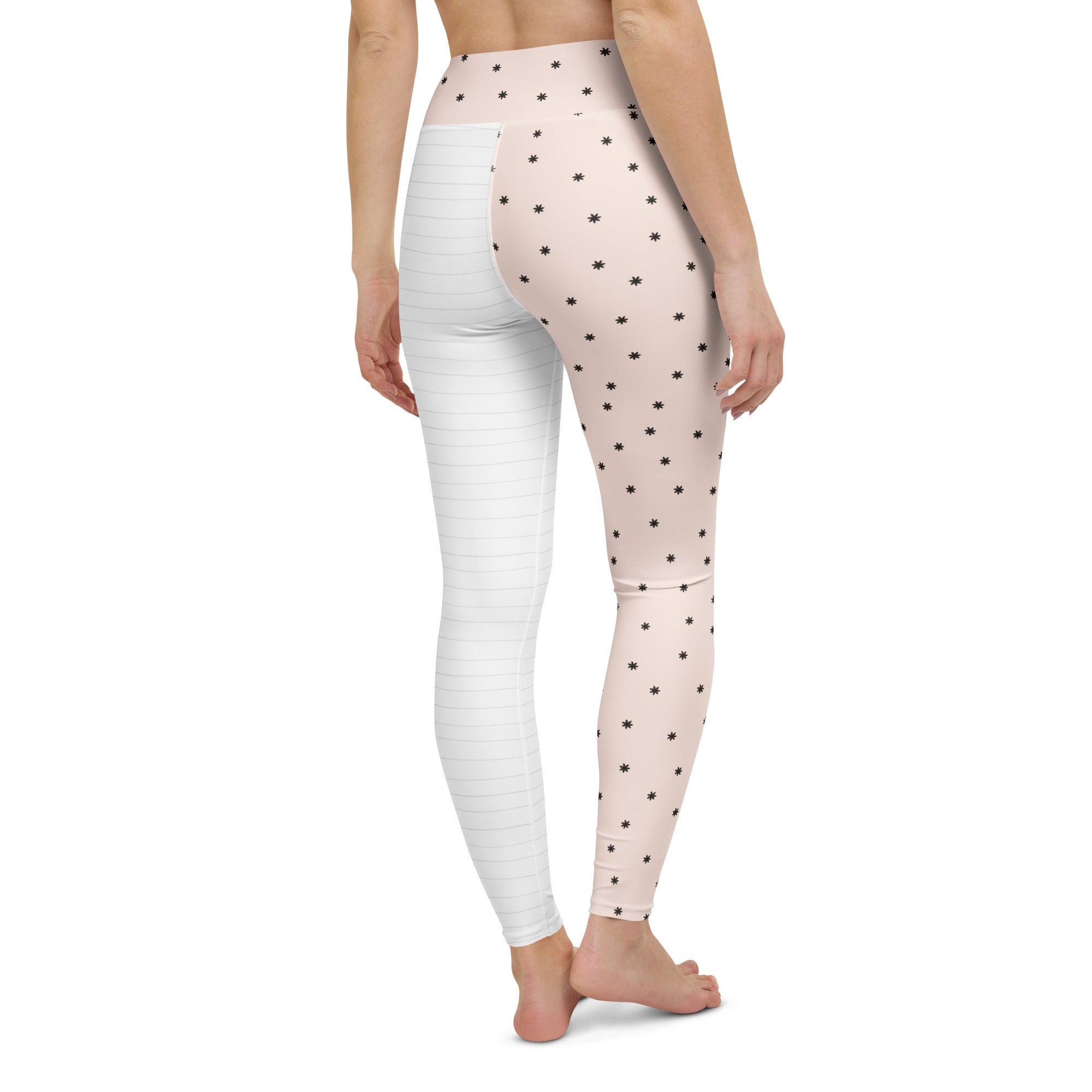 Two-Patterned Easter Yoga Leggings