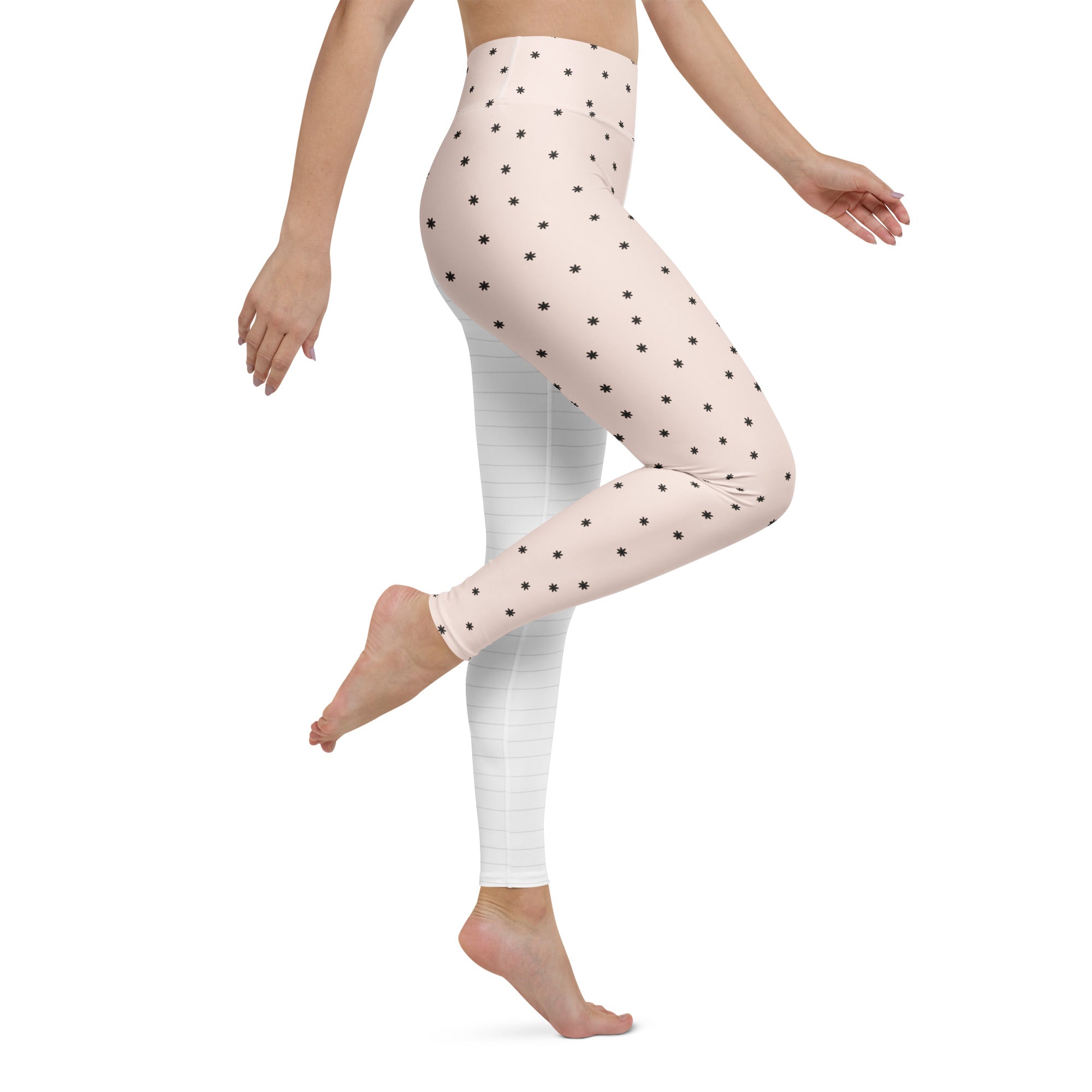 Two-Patterned Easter Yoga Leggings