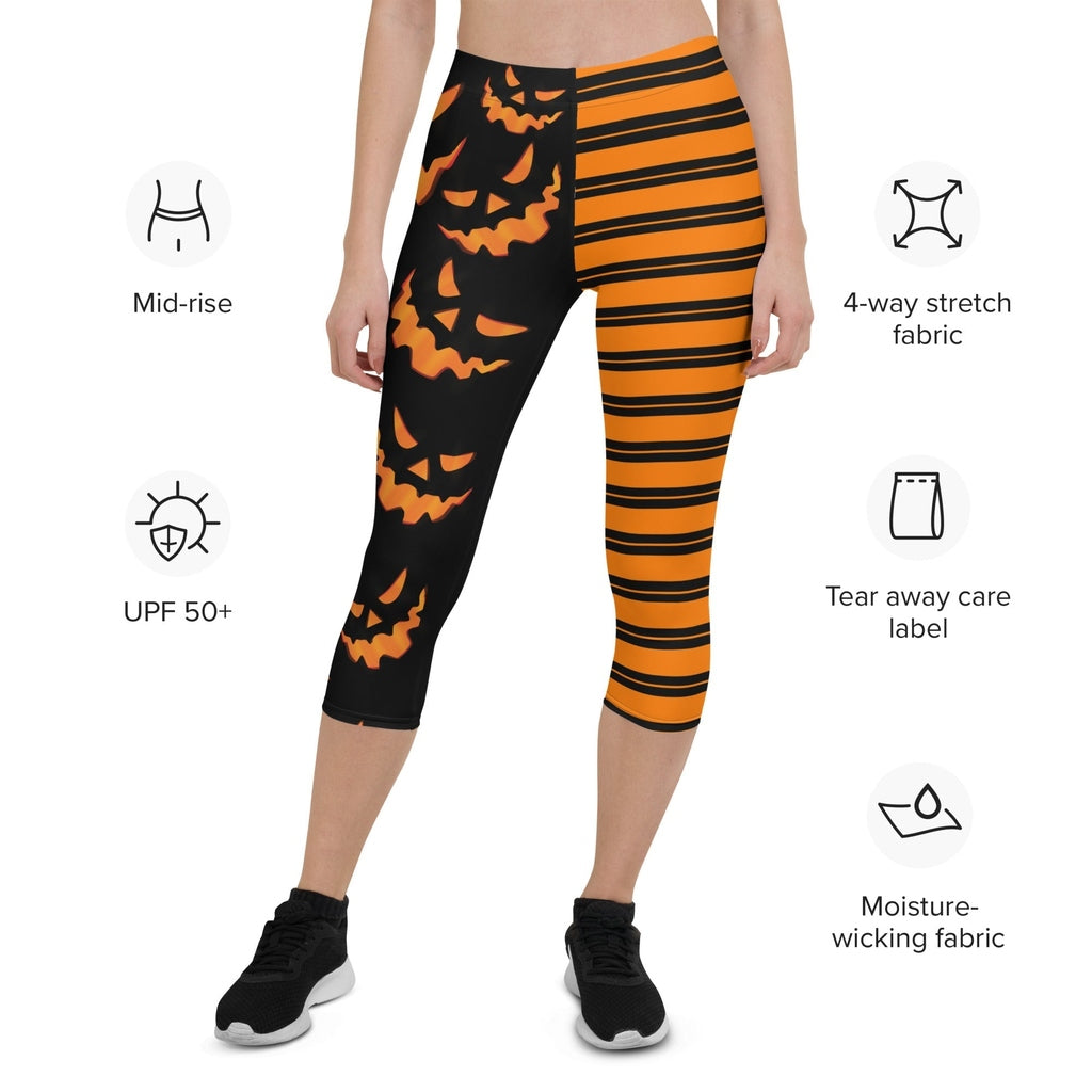 Two Patterned Halloween Capris
