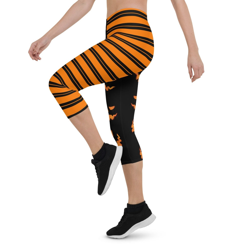 Two Patterned Halloween Capris