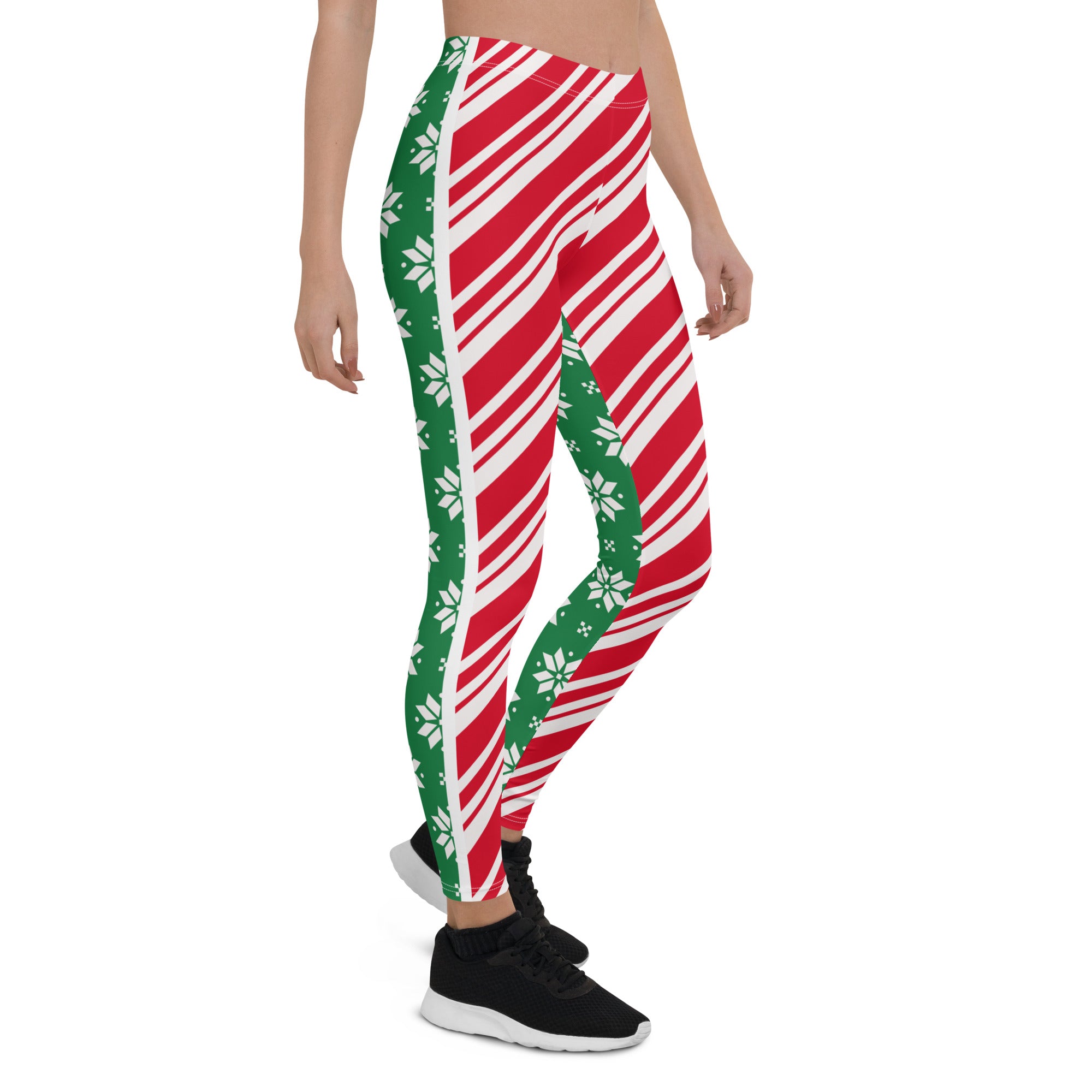 Two-Side Pattern Christmas Leggings