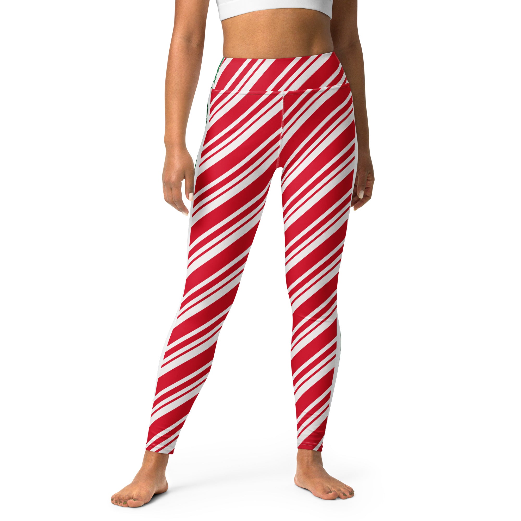 Two-Side Pattern Christmas Yoga Leggings