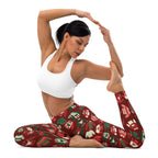 Ugly Christmas Sweater Pattern Yoga Leggings