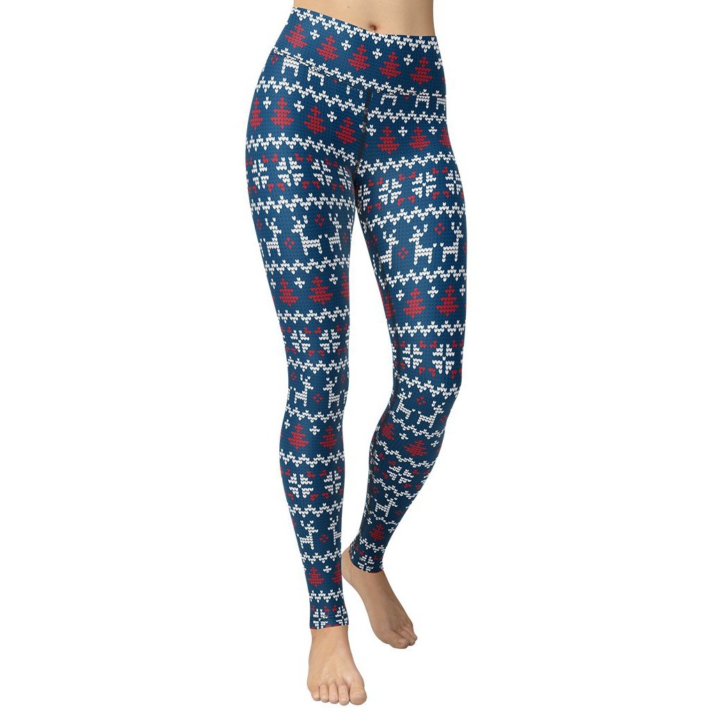 Ugly Christmas Yoga Leggings