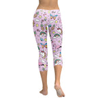 Unicorn Print Capris