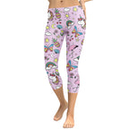 Unicorn Print Capris