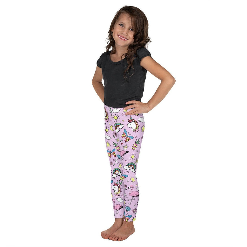 Unicorn Print Kid's Leggings