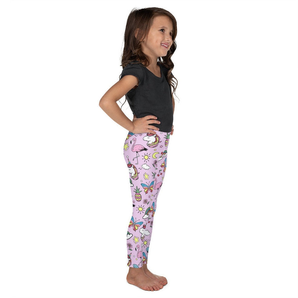 Unicorn Print Kid's Leggings