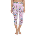 Unicorn Print Yoga Capris
