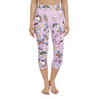 Unicorn Print Yoga Capris