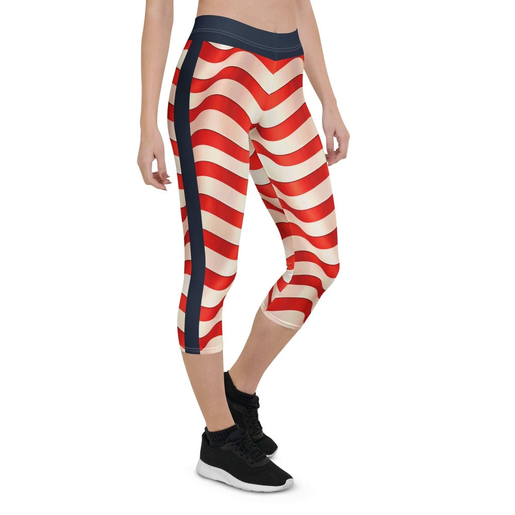 USA Flag Capris