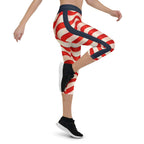 USA Flag Capris