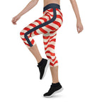 USA Flag Capris