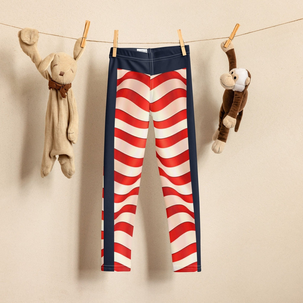 USA Flag Kid's Leggings
