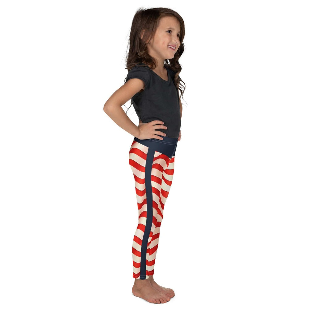 USA Flag Kid's Leggings