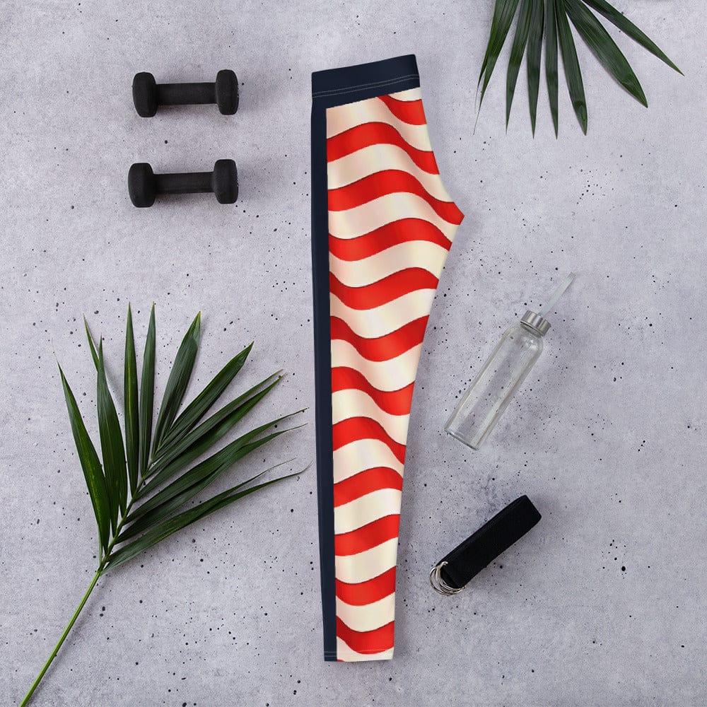 USA Flag Leggings