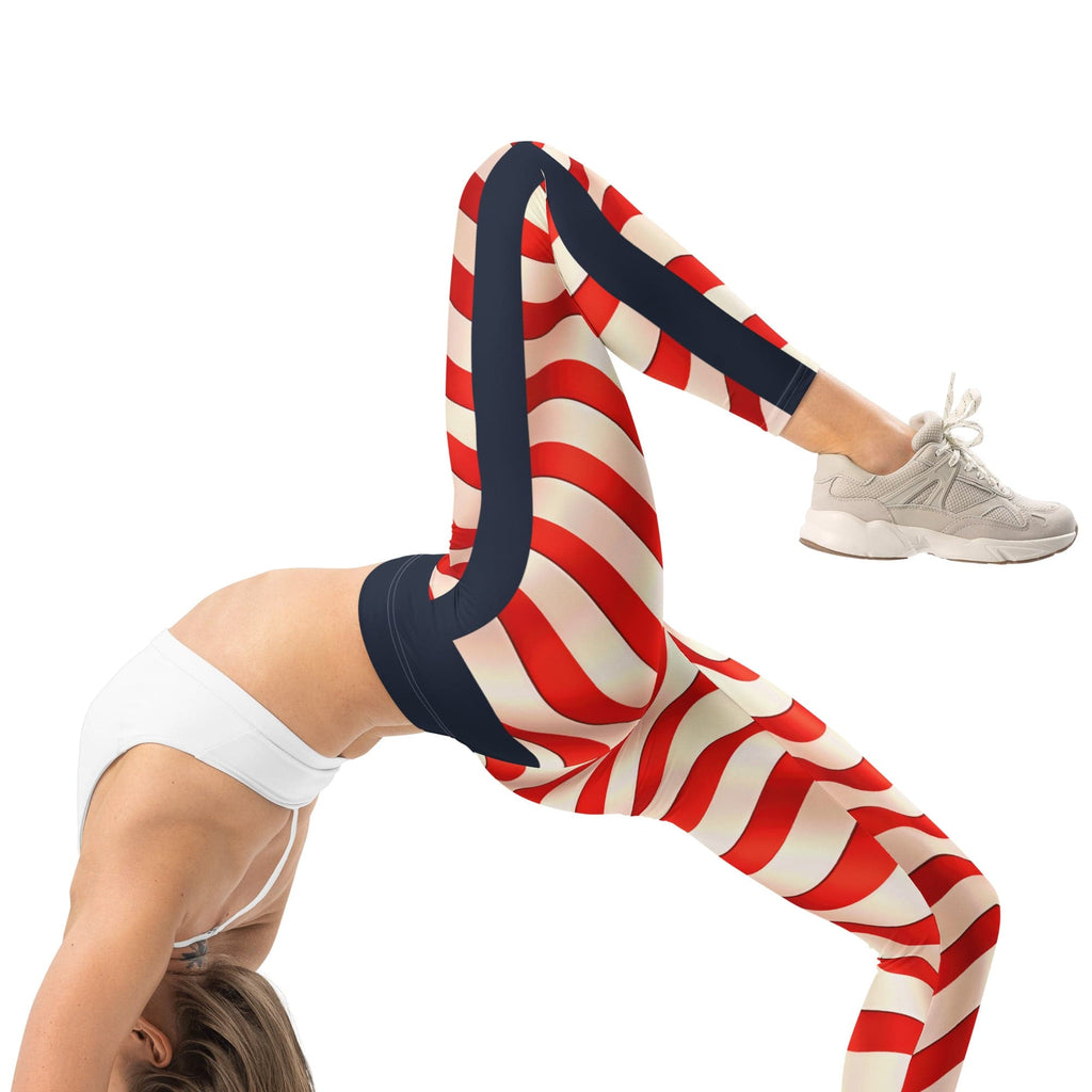 USA Flag Leggings