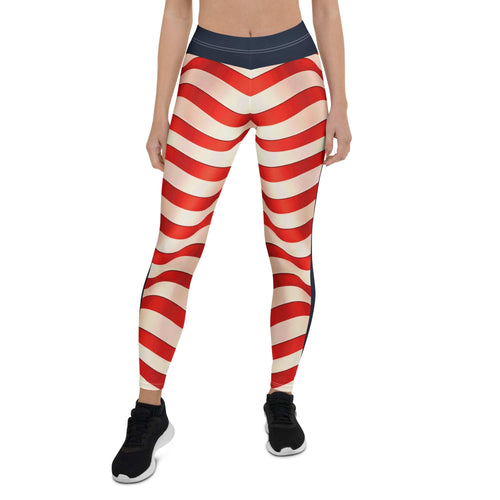 USA Flag Leggings