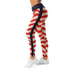 USA Flag Leggings