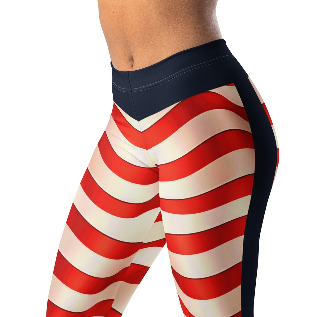 USA Flag Leggings