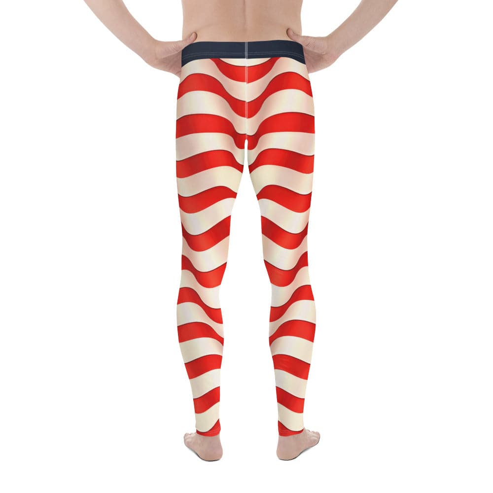USA Flag Men's Leggings