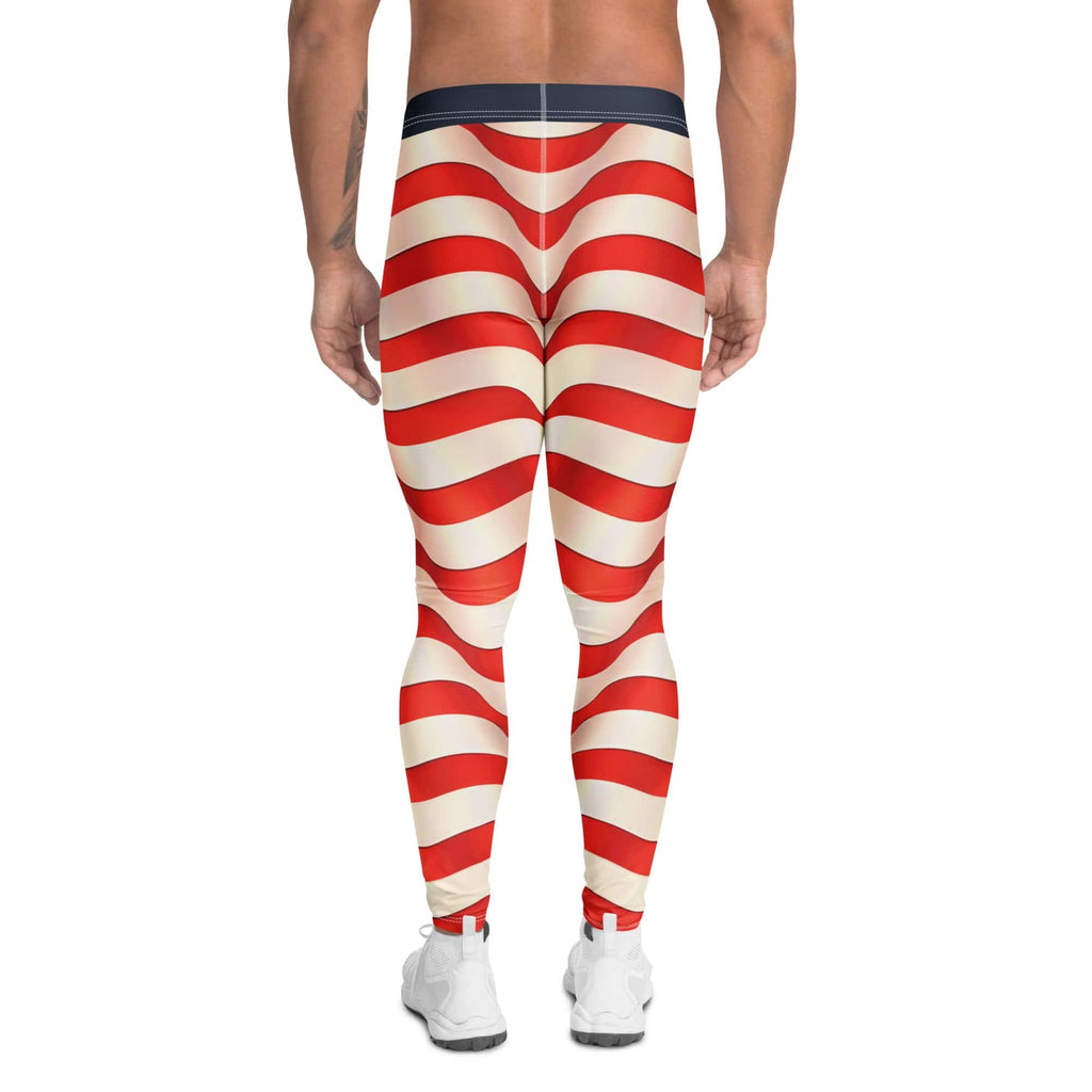 USA Flag Men's Leggings