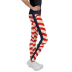 USA Flag Youth Leggings