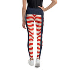 USA Flag Youth Leggings