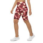 Valentine's Day Camo Biker Shorts