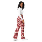 Valentine's Day Camo Flare Leggings