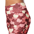 Valentine's Day Camo Flare Leggings