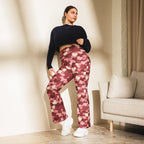 Valentine's Day Camo Flare Leggings