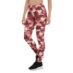 Valentine's Day Camo Leggings