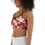 Valentine's Day Camo Sports Bra