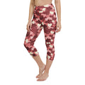Valentine's Day Camo Yoga Capris