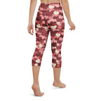 Valentine's Day Camo Yoga Capris