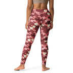 Valentine's Day Camo Yoga Leggings